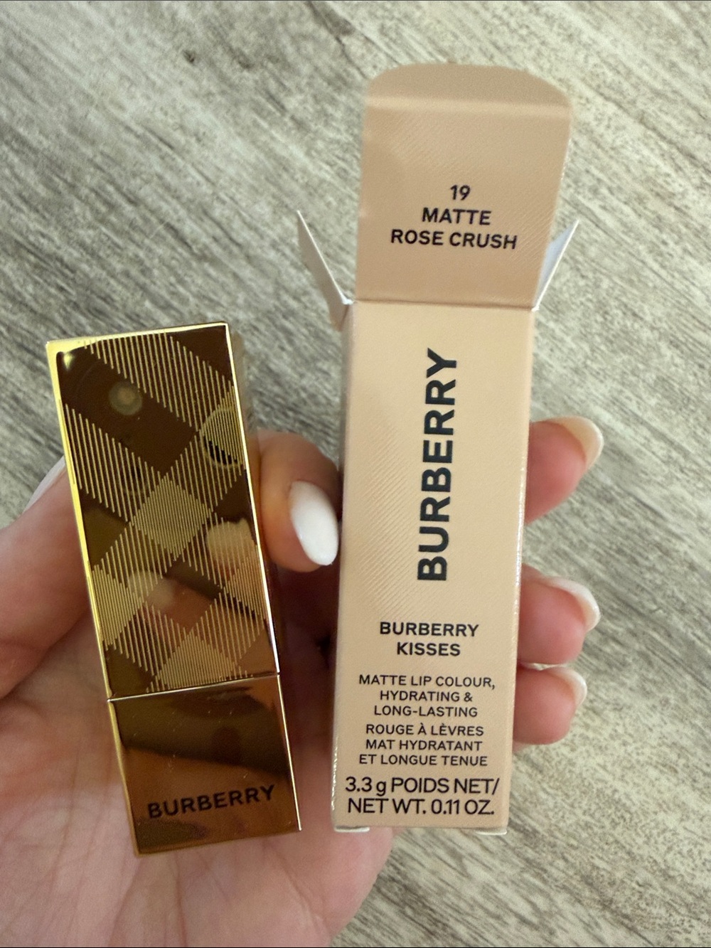 Burberry Kisses Matte Lip Colour — Rose Crush (Pink)